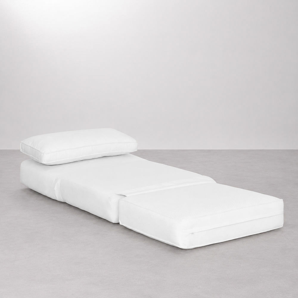 sofa cama dobra diagonal deitado